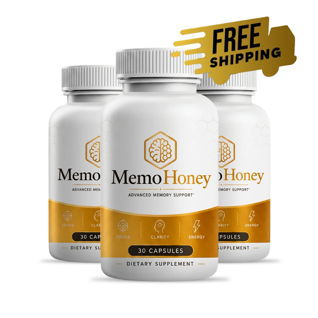 MemoHoney 3-bottle package