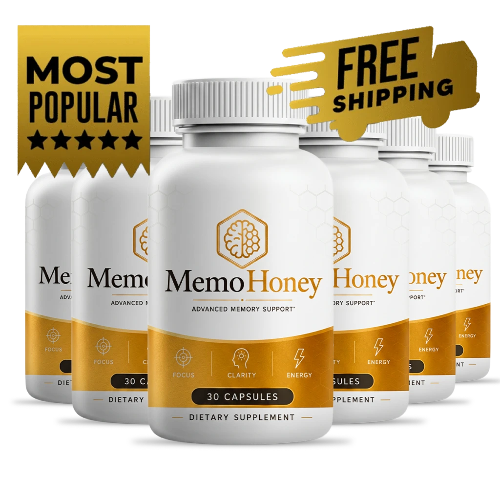 MemoHoney 6-bottle package